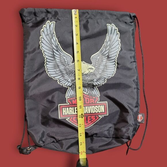 Harley Davidson Licensed Drawstring Bag - Picture 5 of 10